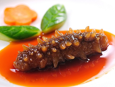 Món ăn từ hải sâm rất hấp dẫn và ích lợi cho sức khỏe